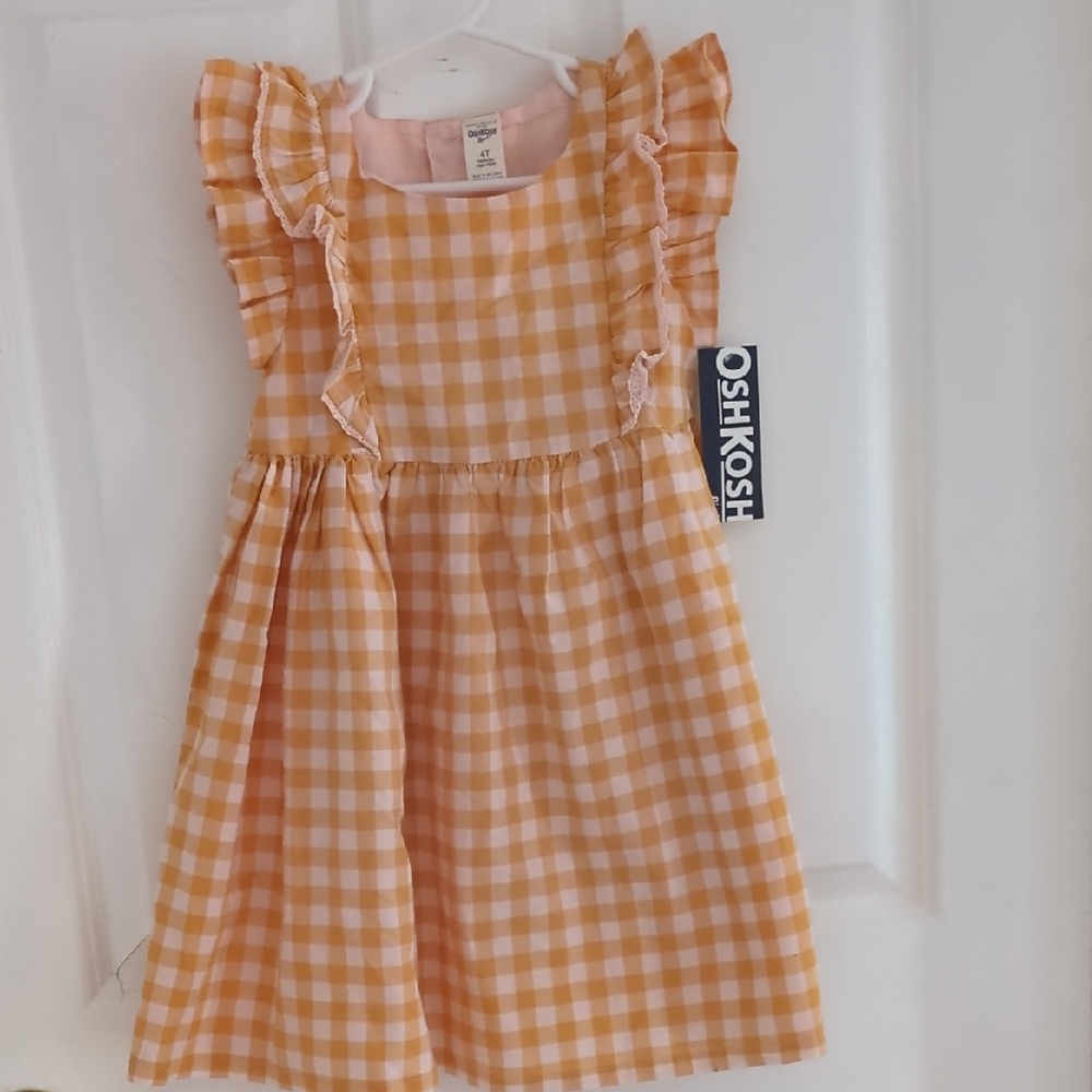 OshKosh B'gosh Kids Yellow Gingham Dress